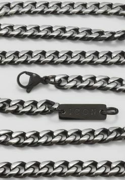 Best deal 🧨 Icon Brand Necklace - Gunmetal-coloured 🧨 -Icon Brand 06aee14bdd1647c49646f12d19567cf1