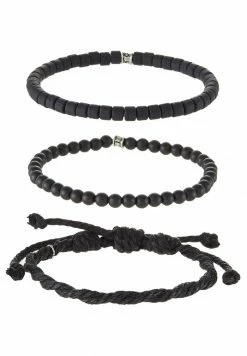 Outlet ❤️ Icon Brand ALERT COMBO 3 PACK - Bracelet - Black 🤩 -Icon Brand 07d733cba0d347e3bbbfe4f5260c2229