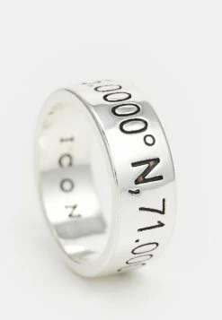 Discount 😀 Icon Brand CO ORDINATES BAND - Ring - Silver-coloured 🌟 -Icon Brand 0a6edea4b97740a8bd0e89ca4c057703