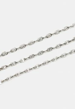 Best Sale ✨ Icon Brand FLAT MARINER CHAIN NECKLACE - Necklace - Silver-coloured 😉 -Icon Brand 0cc6c3c589414cca86c0b62a4b3302d4