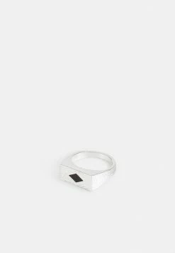 New 😀 Icon Brand DECO NUANCE ENAMEL RING - Ring - Silver-coloured 👏
