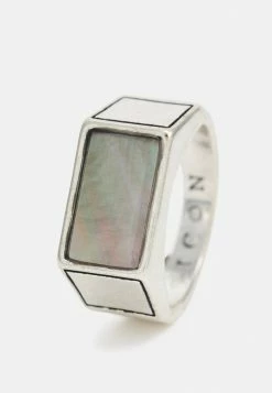 Budget 🔔 Icon Brand RECTANGLE SIGNET - Ring - Silver-coloured 😍 4 Budget 🔔 Icon Brand RECTANGLE SIGNET - Ring - Silver-coloured 😍 -Icon Brand 0e022d6fbb094a9bb291fa306f37feb1