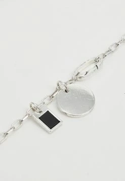 Budget 😉 Icon Brand CARAZON PRESTINE DOUBLE PENDANT - Necklace - Silver-coloured 😉 -Icon Brand 0f0003ab30c64499af8299bef3384e34