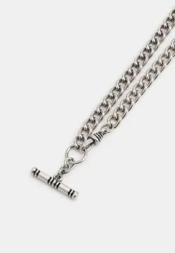 New 🛒 Icon Brand TALISMAN BAR PENDANT NECKLACE - Necklace - Silver-coloured 😍 -Icon Brand 0fe273f3c17f454085bbe1b38c4cebe4