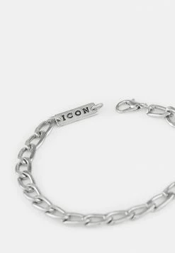 Coupon 🥰 Icon Brand DECO NUANCE CHAIN BRACELET - Bracelet - Silver-coloured 🥰 -Icon Brand 14bd0ab403b64a7295c2aacb94a80cc8