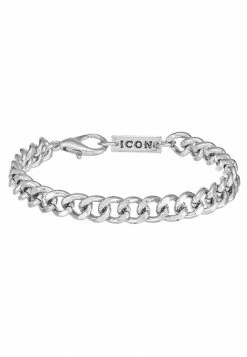 Buy 🧨 Icon Brand CHUNKY CHAIN BRACELET - Bracelet - Antique Silver-colouored 🎁 -Icon Brand 162fb1fd7f1c49d4a9134d865c5dff8e