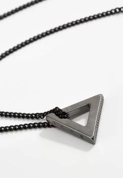 Brand new ⌛ Icon Brand POINT NECKLACE - Necklace - Black 😉 -Icon Brand 18b3373b6b2047c6995002fb561acd06