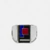 Cheapest ⭐ Icon Brand VAR CITY RECTANGLE SIGNET - Ring - Silver-coloured ⭐ -Icon Brand 191ca0c88cab4aa195216e002088bf2c