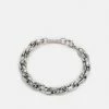 Hot Sale 🤩 Icon Brand CHUNKY MULTILINK CHAIN BRACELET - Bracelet - Silver-coloured 😀 -Icon Brand 1b52f0f4b52948c498106d191d0d8526