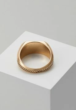 Deals ✔️ Icon Brand HERRING BONE SIGNET - Ring - Gold-coloured 😉 -Icon Brand 1baea2e121d64480a176caad3b2e382a