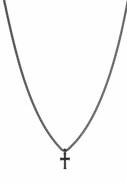 Hot Sale 👏 Icon Brand MINI CROSS TO BEAR - Necklace - Black ⭐ -Icon Brand 1eef3d36c96e4a61ab84017e1055bb1c