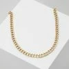 Discount 🔔 Icon Brand CHUNKY CHAIN NECKLACE - Necklace - Gold-coloured 🔔