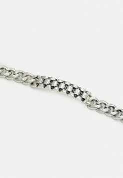 Promo 👍 Icon Brand TREAD BRACELET - Bracelet - Silver-coloured 🎁 -Icon Brand 2100fc5c188b4ce7ac1b88b4c788f4e2