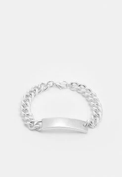 Cheapest 🔥 Icon Brand ASYMETRICAL BRACELET - Bracelet - Silver-coloured 💯