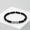Flash Sale 🧨 Icon Brand HERRING BEADED BRACELET - Bracelet - Black 😉 -Icon Brand 2279801befe04aacb19a1e72ca6bd4f0