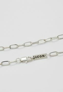 Best reviews of ✨ Icon Brand ELONGATED LINK NECKLACE - Necklace - Silver-coloured 🛒 -Icon Brand 2e93b68c552c4db992fa293f995c004a