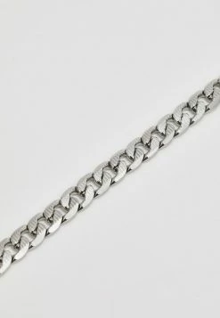 Best deal 😀 Icon Brand CRIMPED CHAIN BRACELET - Bracelet - Silver-coloured ✔️ -Icon Brand 2f190e2636aa49f8b99a25b538f8cac7