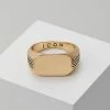 Deals ✔️ Icon Brand HERRING BONE SIGNET - Ring - Gold-coloured 😉 -Icon Brand 3109186a8d974081a1387b2395ed65bb