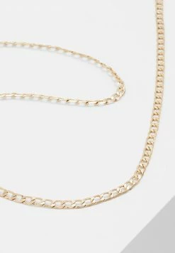 New 👍 Icon Brand FLAT OUT CHAIN NECKLACE - Necklace - Gold-coloured 🎉 -Icon Brand 31863b1c65b94007b7c03bd1dea750d6
