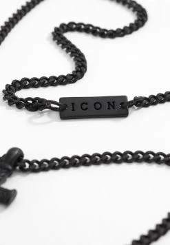 Hot Sale 👏 Icon Brand MINI CROSS TO BEAR - Necklace - Black ⭐ -Icon Brand 327e0eb671984098baf8d67749203425