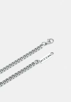 New 🌟 Icon Brand DEPOSIT NECKLACE - Necklace - Silver-coloured 🧨 -Icon Brand 37ebfb72b400412cbe8d63f268732df6