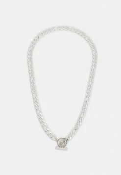 Best reviews of 😀 Icon Brand BAR CHAIN NECKLACE - Necklace - Silver-coloured 💯