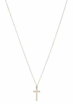 Outlet ✔️ Icon Brand CROSS TOWN NECKLACE - Necklace - Gold-coloured 😀 -Icon Brand 3f48cb5488834cb5a4eb25e133c1af84