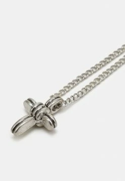 Brand new 🤩 Icon Brand RESET CROSS PENDANT NECKLACE - Necklace - Silver-coloured 🛒 -Icon Brand 3fc66948656c4650be069d4b7afcfc53