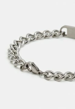 Deals 😀 Icon Brand ISOBAR ENAMEL ID BRACELET - Bracelet - Silver-coloured 🔥 -Icon Brand 40398bda0bbe41249a2eac6773cfc7f3