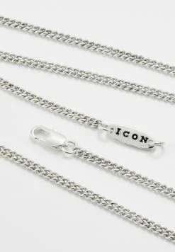 Flash Sale ✨ Icon Brand LUXE SHORT CHAIN - Necklace - Silver-coloured 😉 -Icon Brand 45688556cf0840789912c9482d40fd7e