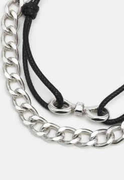 Discount 👏 Icon Brand REUNION CORD AND CHAIN COMBO 2 PACK - Bracelet - Black 💯 -Icon Brand 4a8c2100aea64032a31b284ae62d2be9