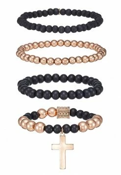 Coupon 🎉 Icon Brand PARTHIAN BRACELET 3 PACK - Bracelet - Rosé ❤️ -Icon Brand 4f2aaec558bb4f4c90afc2ab31b85137