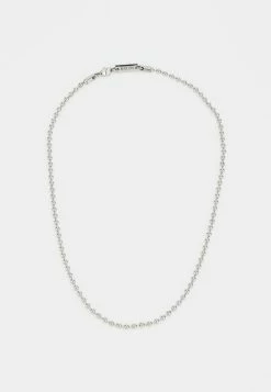 Best deal ⭐ Icon Brand BALL CHAIN NECKLACE - Necklace - Silver-coloured 🛒