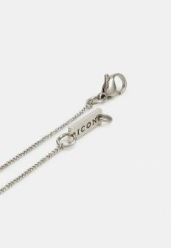 Cheapest ⭐ Icon Brand CAST PENDANT NECKLACE - Necklace - Gunmetal 👍 -Icon Brand 5278b982b0254bbfbcc541275242f214