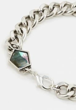 Buy ✔️ Icon Brand PENTAGON DETAIL BRACELET - Bracelet - Silver-coloured 🥰 -Icon Brand 5317d0bb55cb437d968b7687e6f66ab9