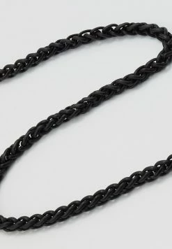 Discount ⌛ Icon Brand WHEAT LINK NECKLACE - Necklace - Black 🥰 -Icon Brand 531917d7793d4eabbcb1e2278f27c93f