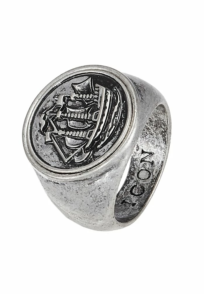 HALF PENNY SIGNET - Ring - silver-coloured Cheapest π Icon Brand HALF PENNY SIGNET - Ring - Silver-coloured β -Icon Brand 5500d0acde2a477f9a0ea65e669f1816