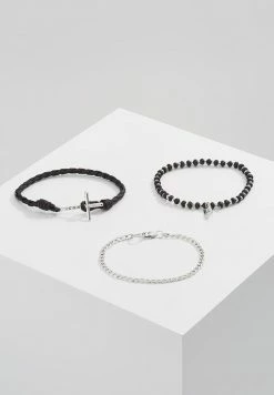 Wholesale 😀 Icon Brand ONWARDS 3 PACK - Bracelet - Black 👍