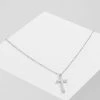 Cheap 🔥 Icon Brand CROSS TOWN NECKLACE - Necklace - Silver-coloured 🤩