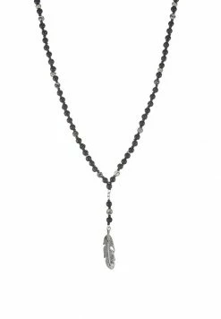 Cheapest 😀 Icon Brand SANTE FE NECKLACE - Necklace - Black 🤩 -Icon Brand 5aa3b77d15934e09b0bac1c99bb7ec28