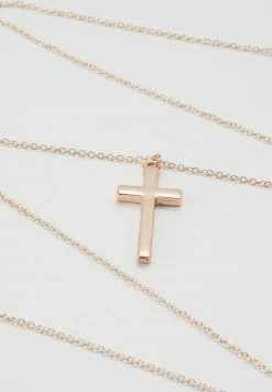 Outlet ✔️ Icon Brand CROSS TOWN NECKLACE - Necklace - Gold-coloured 😀 -Icon Brand 62401c412d104d78a4670aee30c389e6