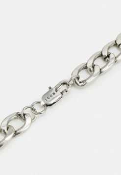 Coupon 🔔 Icon Brand CARAZON OVAL CHAIN NECKLACE - Necklace - Silver-coloured 😍 -Icon Brand 632fd39f8dad409fb613bc779977ec86
