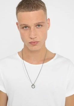 Cheapest 🧨 Icon Brand TRIGONOMETRY NECKLACE 2 PACK - Necklace - Black/silver-coloured 👍 -Icon Brand 6a09c3dfe285464b9c16d5d23498e3de