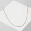New 👍 Icon Brand FLAT OUT CHAIN NECKLACE - Necklace - Gold-coloured 🎉 -Icon Brand 6e58fd6d749647518b5e956e14226b9b