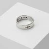 Hot Sale 🌟 Icon Brand CROSS BAND RING - Ring - Silver-coloured 😉 -Icon Brand 7099315799704226968dedbc41f0de84
