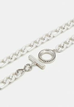 Best reviews of 😀 Icon Brand BAR CHAIN NECKLACE - Necklace - Silver-coloured 💯 -Icon Brand 71b9d09bba62497f9fb794317551b6ec