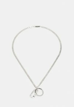 Budget 👏 Icon Brand COORDINATES CLUSTER NECKLACE - Necklace - Silver-coloured 🌟