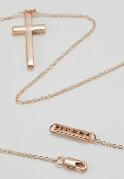 Outlet ✔️ Icon Brand CROSS TOWN NECKLACE - Necklace - Gold-coloured 😀 -Icon Brand 738dbfbb7d974497bcb5a4e4484c6953