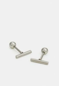 Cheapest ❤️ Icon Brand BAR STUD EARRINGS - Earrings - Silver-coloured 🧨 -Icon Brand 740771224434456581154295fe3cdf48