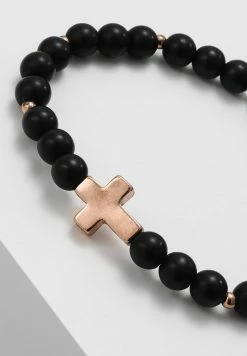 Cheapest ✔️ Icon Brand CROSS BREED BRACELET - Bracelet - Black 🥰 -Icon Brand 74353de35eef4b0aa30c504694c6dbad